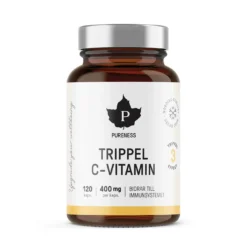 Trippel C-vitamin 120 kapslar
