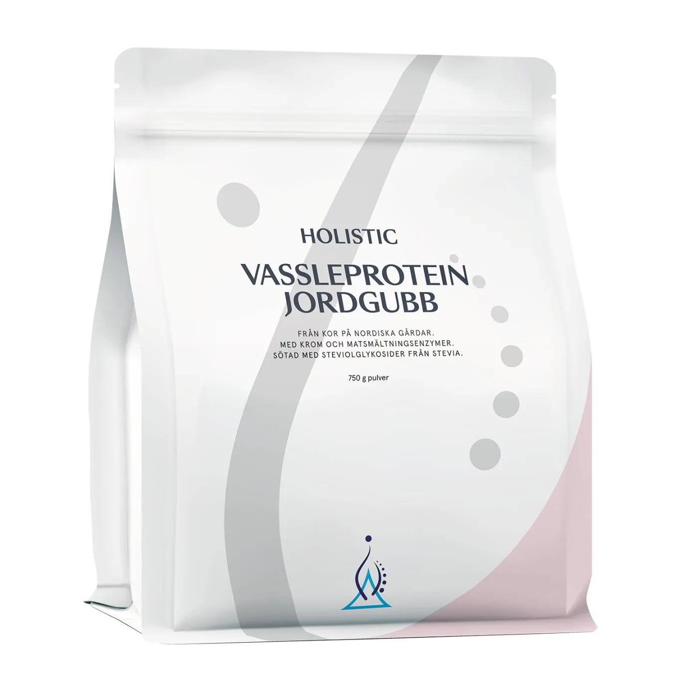 Vassleprotein jordgubb 750g
