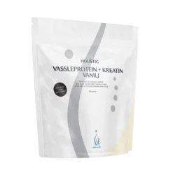 Vassleprotein + kreatin vanilj 750g