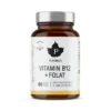 Vitamin B12 + Folat Hallon 60 kapslar