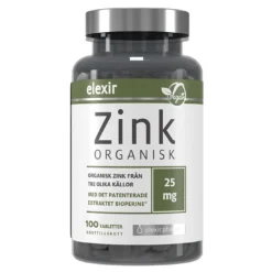 Zink Organisk 100 tabletter